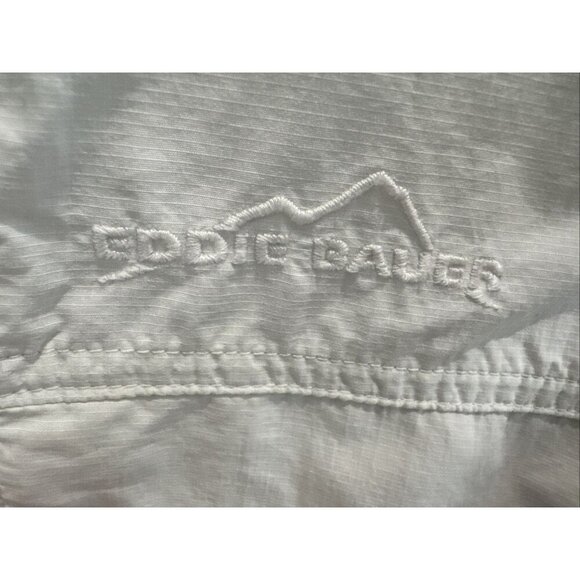 Eddie Bauer UFP long sleeve sport shirt white, Large Tall, outdoor, activewear, - Picture 15 of 16